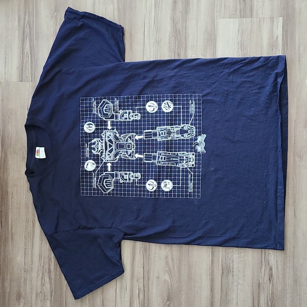 Fruit of the Loom Power Rangers Short Sleeve Graphic T-Shirt